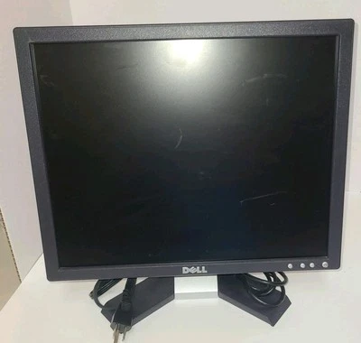 Dell E176FPF 17" Flat Screen Computer Monitor Stand and Power Cord Works - Image 1 of 4