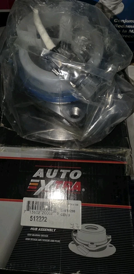 Conjunto de buje de cojinete de rueda trasera Auto Extra 512222 para Buick Rendezvous 2002-2007 Foto 1 de 1