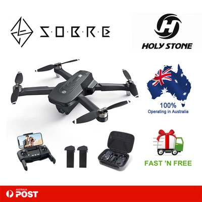 Holy Stone HS175D Foldable FPV GPS Drone with 4K Camera RC Quadcopter w/ Case - Image 1 of 4