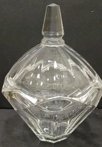 Plato de caramelo con tapa colección de quilates de cristal Lenox - Imagen 1 de 9