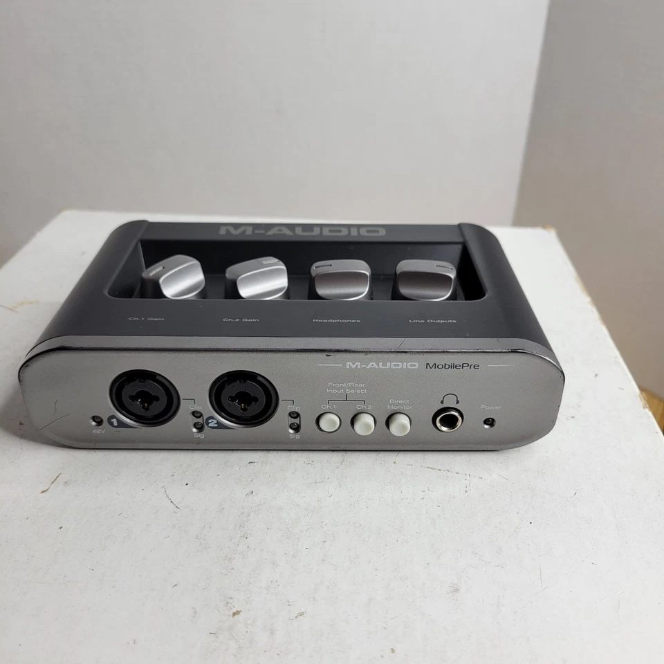M-AUDIO MobilePre USB POWERED Audio Interface No Cords - Image 1 of 4