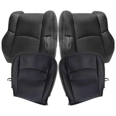Cubierta de asiento de cuero para conductor pasajero Laramie Perf 2013-18 para Dodge Ram 4500 5500 Foto 1 de 4
