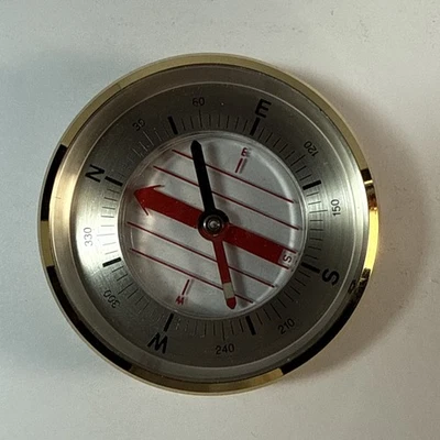 Vintage Barigo Made in Germany Brass Compass NICE! - Image 1 of 3