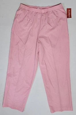 Conjunto de 2 Bermudas Bon Worth XLPpetite Rosa Mossgreen Ligeros/Suaves Foto 1 de 4