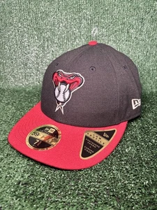 NEW ERA 59Fifty Arizona Diamondbacks MLB Low Profile Fitted Hat Sz 7 3/8 NEW - Picture 1 of 3