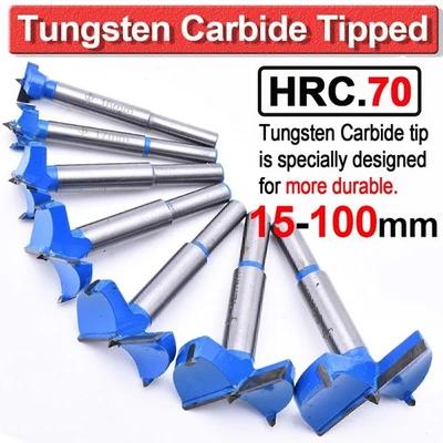 Forstnerbohrer Holzbohrer Astlochbohrer Kunstbohrer Scharnierbohrer 15-100mm - Bild 1 von 4