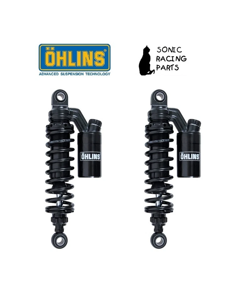 HD 752 OHLINS 2 x SHOCK ABSORBER HARLEY DAVIDSON SPORTSTER XL 1200 C 1999 2003 - Image 1 of 1