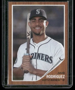 Tarjeta 25 aniversario Topps Heritage 2025 - Julio Rodríguez - #H25-11 - Seattle - Imagen 1 de 2