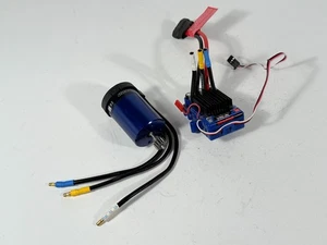 Traxxas Velineon VXL-3S (4-Pole) ESC and Motor Waterproof Brushless Slash 4x4 - Picture 1 of 14