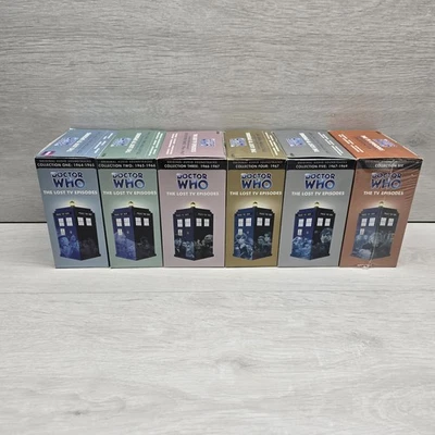 Doctor Who The Lost TV Episodes Complete Set 1st Print Box Sets Audiobook CDs EX - Image 1 of 4