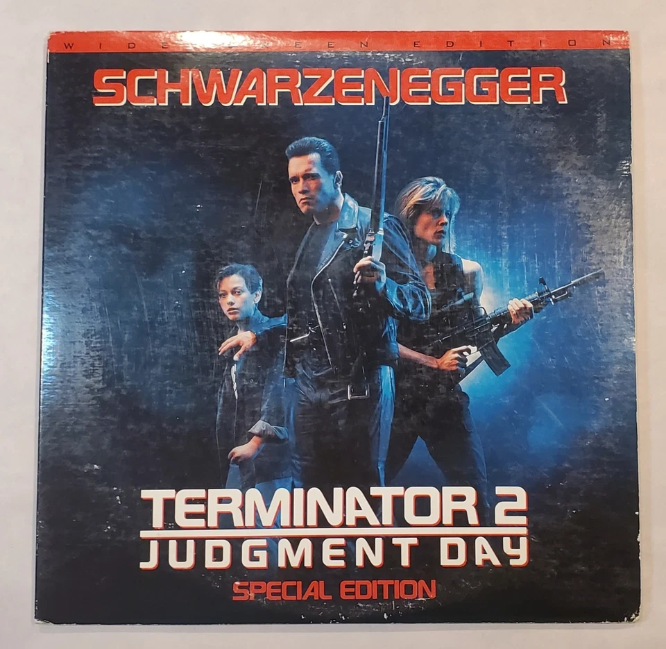 1993 Terminator 2 Judgment Day Special Edition Laserdisc Schwarzenegger Movie - Image 1 of 4