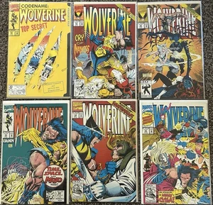 Wolverine 2nd Series #50 - 55 (1992 Marvel) Lot Of 6 - 1 KEY ISSUE  Shiva 1st - Picture 1 of 7