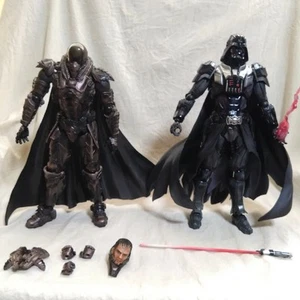 Play Arts Kai Darth Vader and General Zod Action Figure Set - Picture 1 of 10