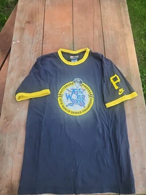 Vintage 1990's Nike Pittsburgh Pirates World Series T Shirt Cooperstown Medium - Image 1 of 4