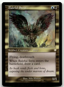 Baleful Strix (Retro Frame) #120 (NM) Brothers' War BRC Magic MTG - Picture 1 of 2