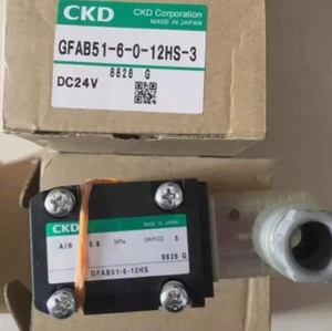 CKD GFAB51-6-0-12HS-3 Solenoid Valve New ⊕IK - Picture 1 of 4