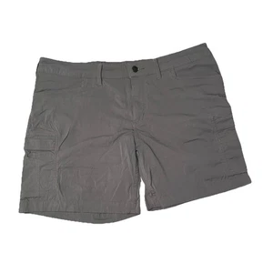 Carhartt Damen Straight Fit Force Madden Cargo Short in Grau, Shadow, Größe 16 - Bild 1 von 7