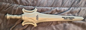 Masters Of The Universe MATTEL SDCC 2025 Promo Foam Sword Size 7 x 28 In. MOTU - Picture 1 of 12