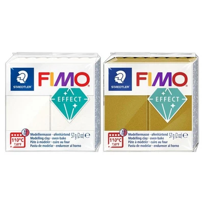 STAEDTLER FIMO Modelliermasse Effect Metallic gold 57g (4007817096093) - Bild 1 von 2