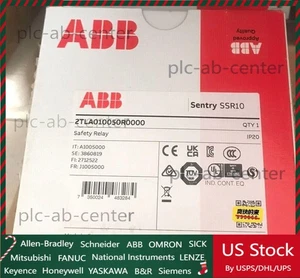Relé de seguridad ABB 2TLA010050R0000 centinela SSR10 24vdc nuevo en caja IVA gratis EE. UU. - Imagen 1 de 9