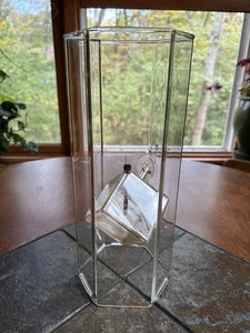 Wolfard Classic Floating Oil Lamp Hand Blown Glass 11” Floating Square - Picture 1 of 14