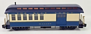 Bachmann G Scale Blue Comet Halley Passenger Train Car Atlantic City Express - Picture 1 of 12
