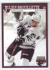 2011-12 Hershey Bears (AHL) Julien Brouillette
