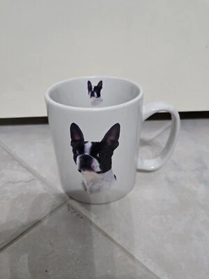 Taza de café de cerámica Boston Terrier. 14 oz. Foto 1 de 4