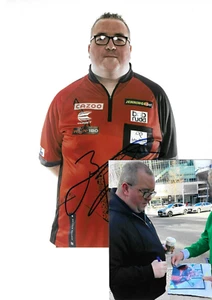 Stephen Bunting Darts WM 18 persönlich gesammelt Foto 20x25 orig Autogramm +Foto - Picture 1 of 3