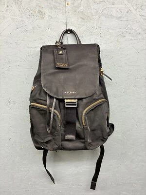 Mochila TUMI Voyageur Rivas Herrajes Dorados Borde de Cuero Unisex Bolso de Viaje Foto 1 de 4