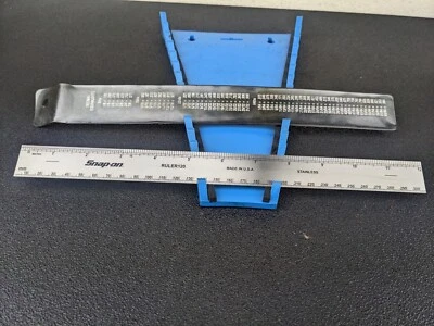 #bk542 Snap On Tools ruler120 us/metric Steel ruler - Image 1 of 4