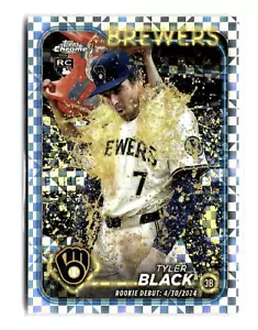 Actualización cromada Topps 2024 #USC124 Tyler Black X-Fractors - Imagen 1 de 2