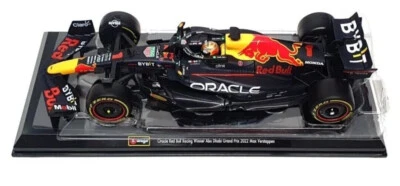 BURAGO RACE 1:24 AUTO F1 RED BULL RB18 ORACLE MAX VERSTAPPEN #1  2022   18-28026 - Immagine 1 di 4