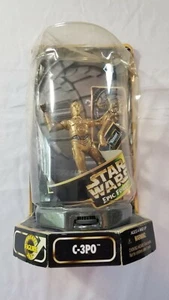 Kenner Star Wars Epic Force - C-3PO Figur auf rotierendem Sockel, brandneu versiegelt - Bild 1 von 7