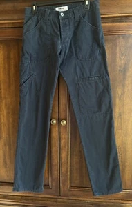 Baldwin Pants 31 Cash Utility Navy Twill Tapered USA made Cargo - Picture 1 of 9