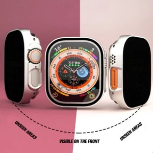 For Apple Watch Ultra 8 7 6 Anti-Spy Screen Protector - Zdjęcie 1 z 17