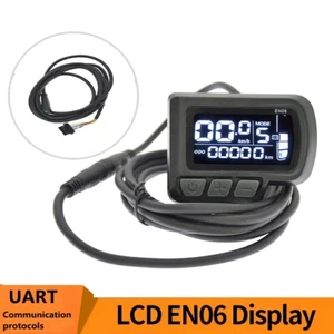 Ebike Electric Bicycle 24V/36V/48V EN06 LCD Display Power Meter Control Panel - Picture 1 of 12
