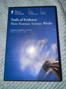 The Great Courses: Trails of Evidence: How Forensic Science 6-DVD 2012 Crime - Picture 1 of 4