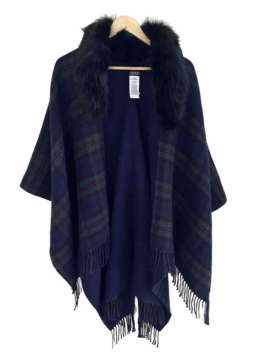 Lauren Ralph Lauren Plaid Poncho Coats, Jackets & Vests for Lauren Ralph Lauren Plaid Poncho Coats, Jackets & Vests for
