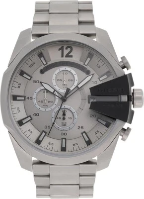 Reloj Cronógrafo Mega Chief Diesel Dz-4501 Nunca Usado Con Etiquetas NUEVO Foto 1 de 4