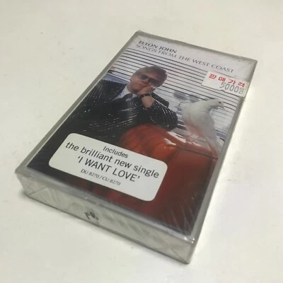 Elton John Songs From The West Coast Cassette Tape (SEALED) 2001 - Image 1 of 3