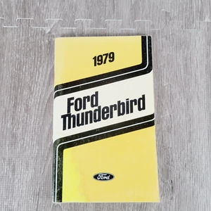 1979 Ford Thunderbird Original Glovebox Owners Manual Book OEM First Printing - Bild 1 von 7