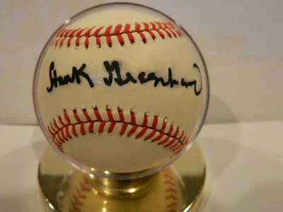 HANK GREENBERG SIGNED 1983 50TH ANNIVERSAY ALL-STAR GAME BASEBALL (KUHN)-JSA/LOA - Image 1 of 4