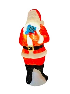 Santa Claus Blow Mold Vintage Christmas Empire 1971 Figure 34” Tall Lights Up - Picture 1 of 8