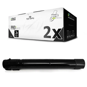 2X Ink Cartridges For Xerox WC7220I WC7125 7120S 7120 7120T 7125S BLACK - Picture 1 of 5