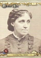 2023 Historic Autographs The Gilded Age #7 Louisa May Alcott