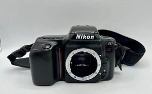 Nikon N50 35mm SLR Film Camera Untested Parts or Repair - Picture 1 of 11