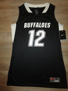Colorado Buffaloes #12 Basketball Team Nike Jersey womens M 8-10 NEW - Picture 1 of 3