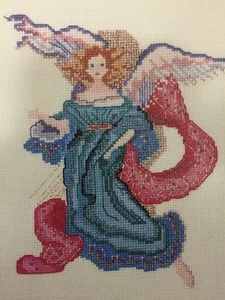 Counted Cross Stitch Pattern Chart COVENTRY ANGEL Serendipity Designs - Picture 1 of 3
