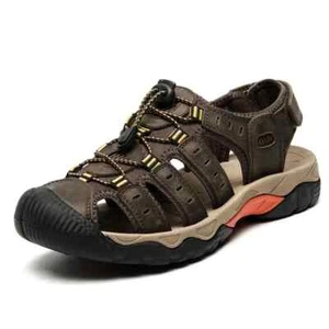 Men's Summer Beach Sandals Lightweight Breathable Casual Shoes Thick Bottom - Bild 1 von 30